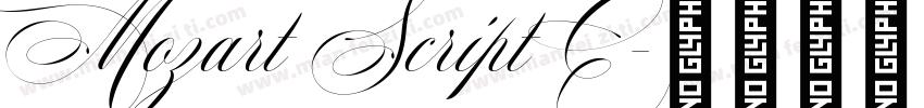 Mozart Script C字体转换